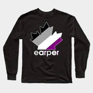 Ace Asexual Earper Pride Maple Leaf - Wynonna Earp Long Sleeve T-Shirt